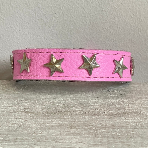 Pulsera Cinta Pink Estrellas