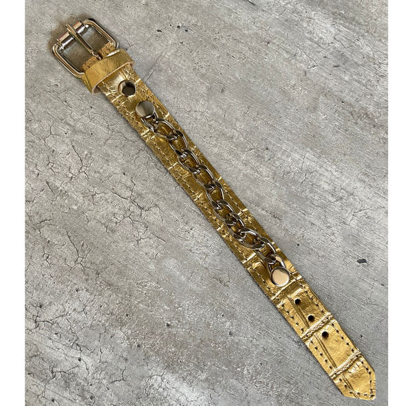 Pulsera Cadena Dorada