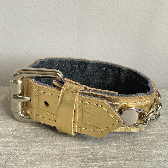 Pulsera Cadena Dorada