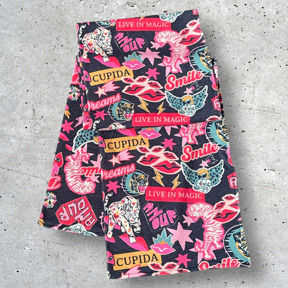 BUFANDA LANILLA PATCHWORK PRINTS